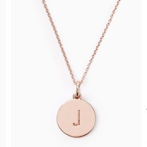Kate Spade Rose Gold One In a Million “J”